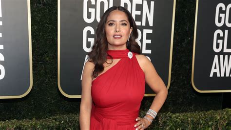 Salma Hayek Proves That Less Is More in an Easy Red